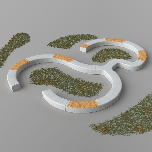 Лавочка Онда С-66-200