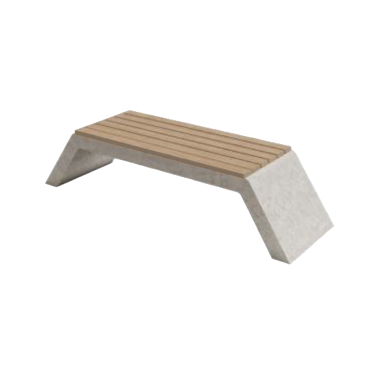 Лавочка Трапеция С-109