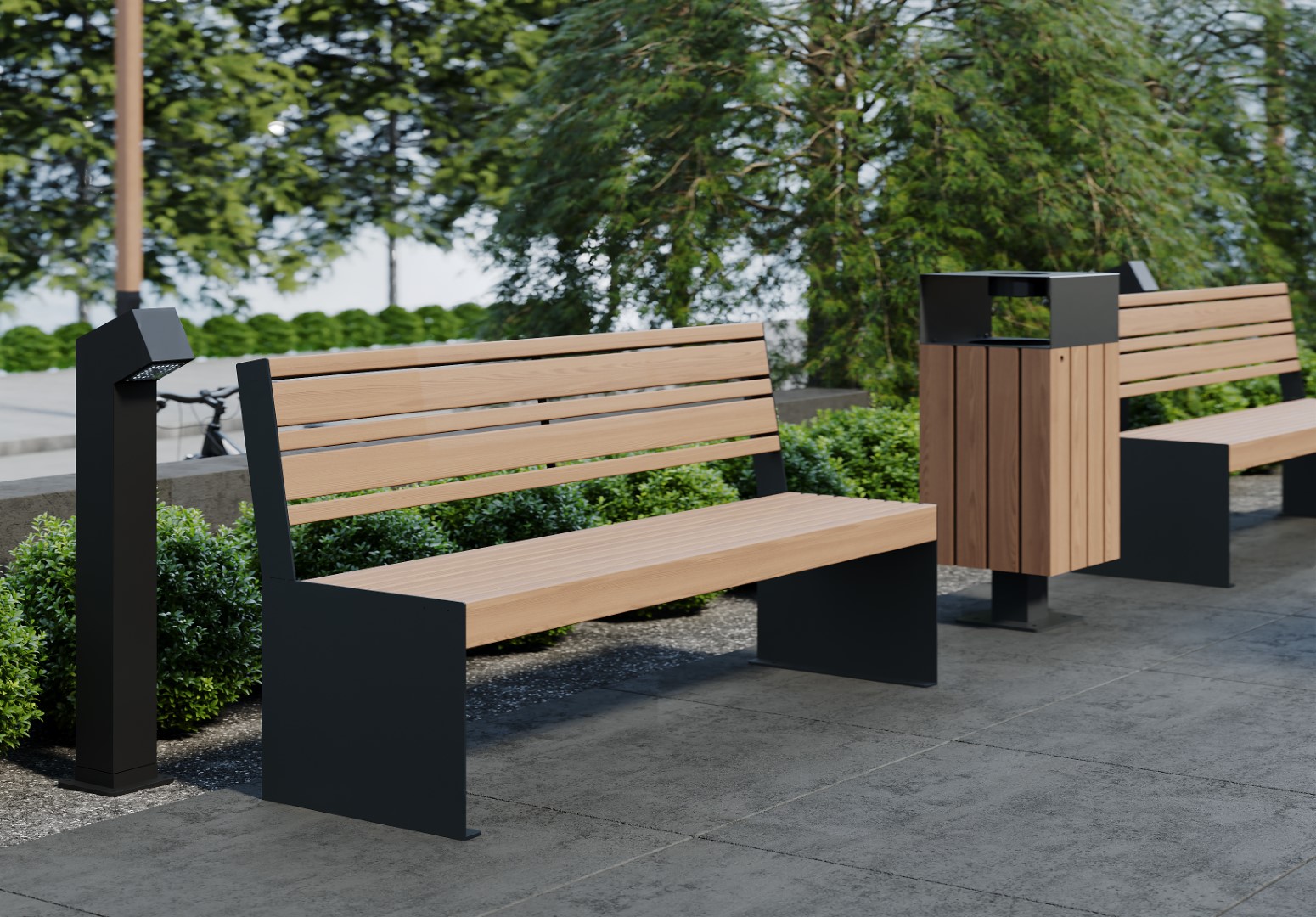 Скамейка StyleHoll Борей С-01