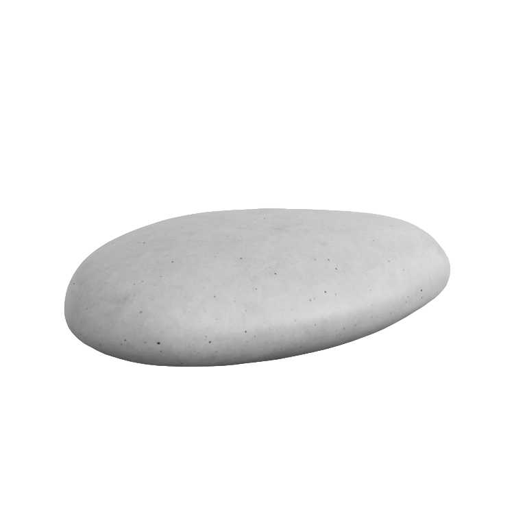 Лавочка Галька С-63 овальная вытянутая